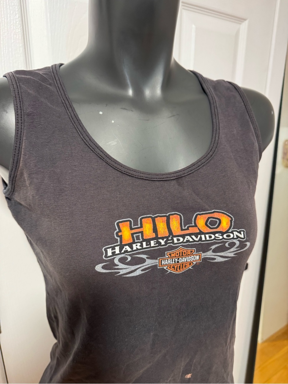 Harley-Davidson Hilo Black Tank Top - Women's Sleeveless Tee